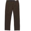 Volcom Mens Frickin Modern Fit Stretch Chino Pant(Dark Brown S124)