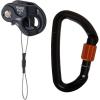 Wild Country Ropeman 2 Ascender – Lightweight Rope Clamp for Climbing, Hunting, Tree Climbing, & Rigging(Black + Session Locking Carabiner (Black/Tangerine))