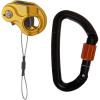 Wild Country Ropeman 2 Ascender – Lightweight Rope Clamp for Climbing, Hunting, Tree Climbing, & Rigging(Gold + Session Locking Carabiner (Black/Tangerine))