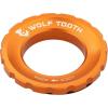 Wolf Tooth Centerlock Rotor Lockring Silver(Orange)