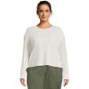prAna Womens Cozy Up Long Sleeve Crew(Soft White)
