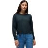 prAna Womens Cozy Up Long Sleeve Crew(Stormy Night Heather)