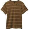 prAna Women’s Cozy Up Ss Crew(Sepia Stripe)