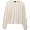prAna Womens Cozy Up Long Sleeve Crew(Canvas)