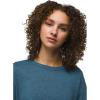 prAna Womens Cozy Up Long Sleeve Crew(High Tide Heather)