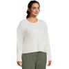 prAna Womens Cozy Up Long Sleeve Crew(Soft White)
