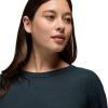 prAna Womens Cozy Up Long Sleeve Crew(Stormy Night Heather)