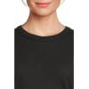 prAna Women’s Cozy Up Ss Crew(Black)