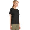 prAna Women’s Cozy Up Ss Crew(Black)