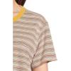 prAna Women’s Cozy Up Ss Crew(Dijon Stripe)