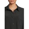 prAna Women’s Railay Oversized Button Down(Black)