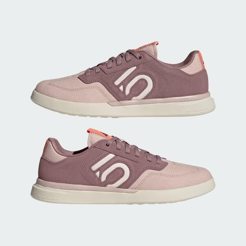 imageFive Ten Sleuth DLX Canvas Cycling Shoe WomensPurpleWonder TaupeCoral Fusion