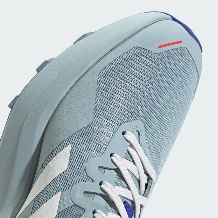 imageadidas Mens Terrex Agravic 3 Trail Running ShoesMagic GreyWhiteSemi Lucid Blue