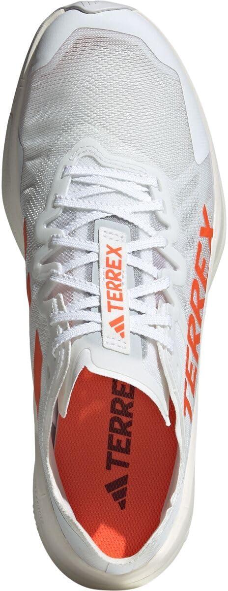 imageadidas Mens Terrex Agravic Speed Trail Running Shoes SneakerDash GreyImpact OrangeWhite