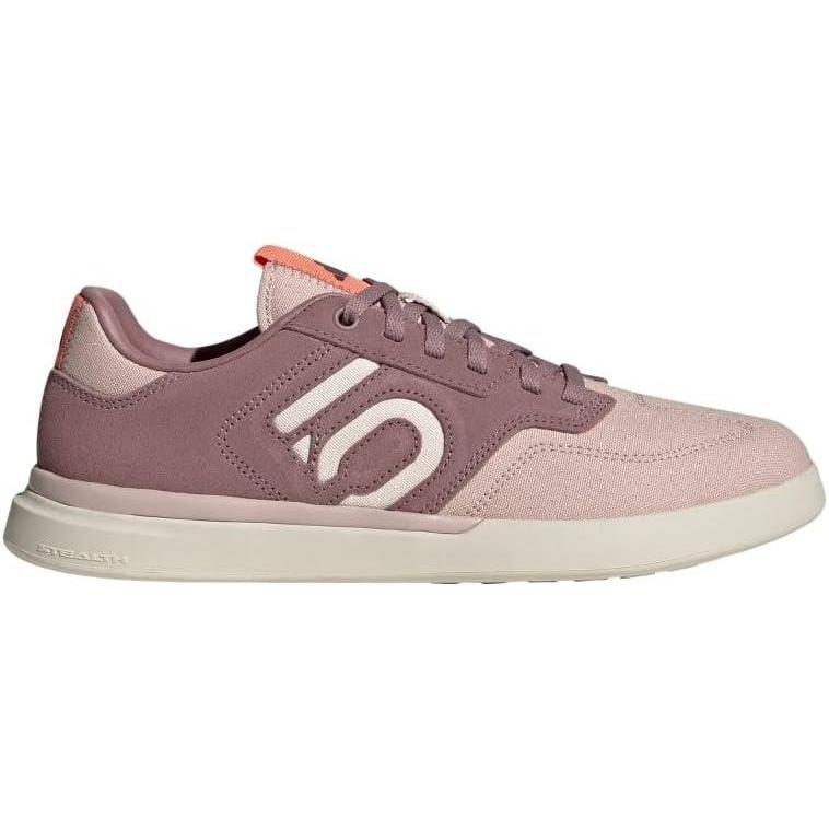 imageFive Ten Sleuth DLX Canvas Cycling Shoe  WomensPurpleWonder TaupeCoral Fusion