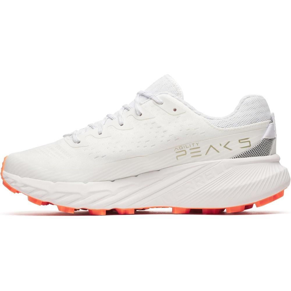 imageMerrell Mens Agility Peak 5 Trail Running ShoesWhiteFlare