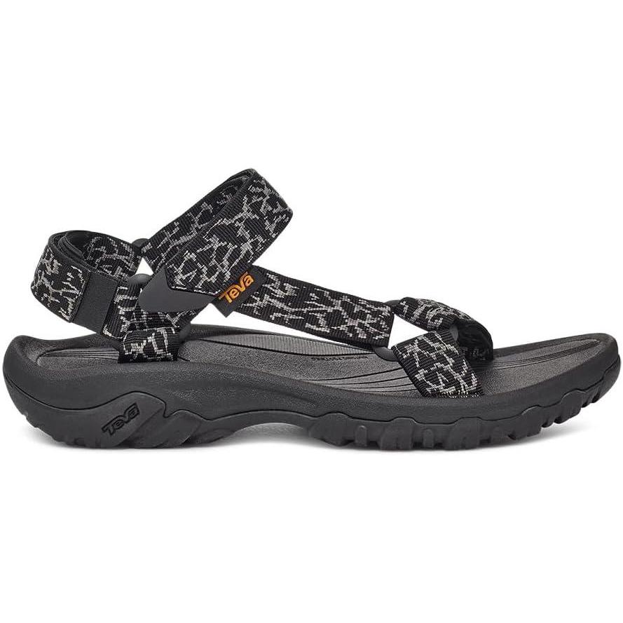 imageTeva Mens Hurricane 4 SandalsCrackle BlackGrey