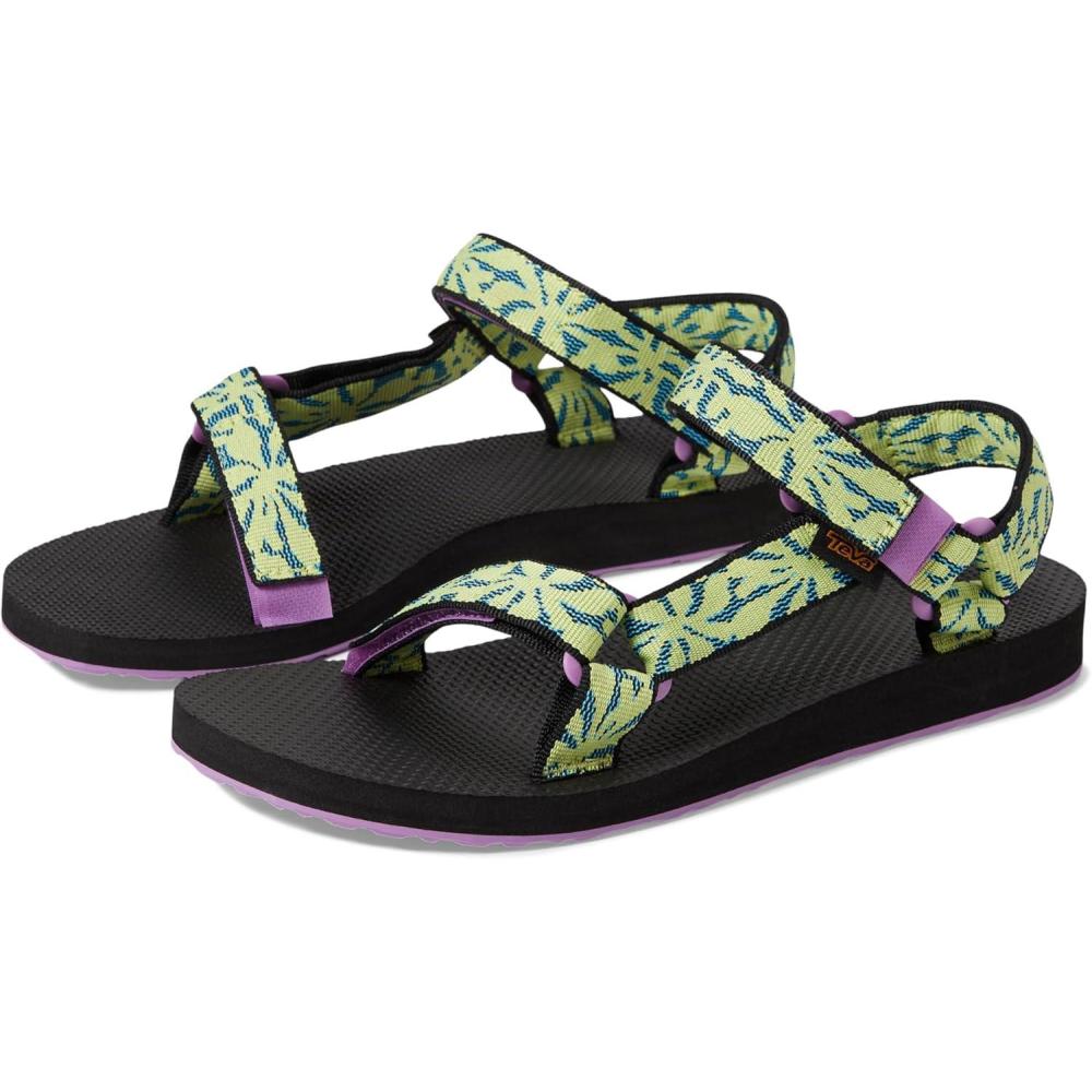 imageTeva Womens W Original Universal Sport SandalBeach Floral Wild Lime