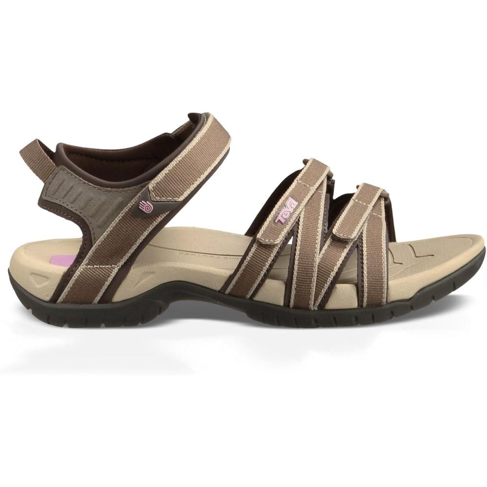 imageTeva womens TirraSandalChocolate Beige Chip Marrn Chocolate
