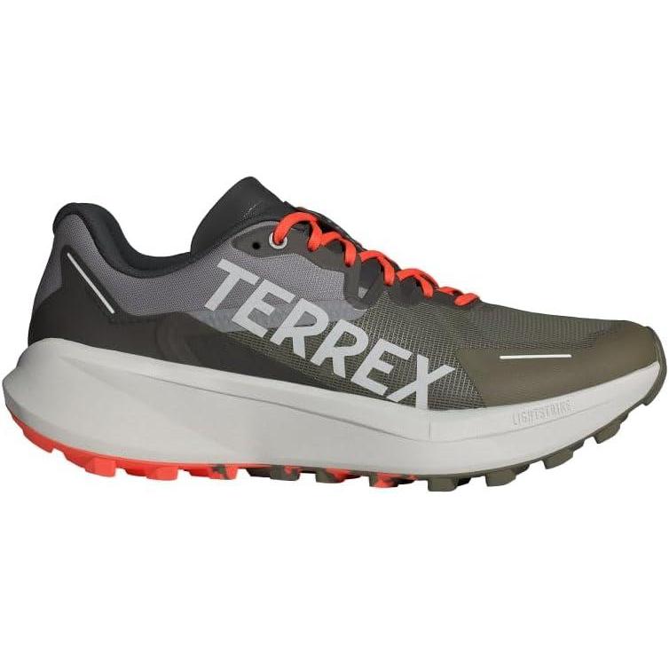 imageadidas Mens Terrex Agravic 3 Trail Running ShoesOlive StrataGrey OneSemi Impact Or