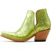 Ariat Women’s White Dixon Boot White(Electric Green Apple)