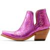 Ariat Women’s White Dixon Boot White(Electric Raspberry)