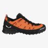 Salewa Men’s Wildfire 2 GTX Shoe – GTX Waterproof Gore-Tex Trail Shoe for Hiking & Trekking(Fluo Orange/Black)