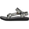 Teva Women’s W Original Universal Sport Sandal(Bandana White/Black)