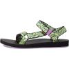Teva Women’s W Original Universal Sport Sandal(Beach Floral Wild Lime)