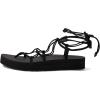 Teva womens Midform InfinitySandal(Black)