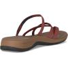 Teva womens Tirratraveler Flip(Mahogany)