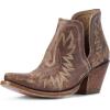 Ariat Women’s White Dixon Boot White(Naturally Distressed Brown)
