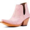 Ariat Women’s White Dixon Boot White(Powder Pink)