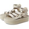 Teva Women’s Flatform Mevia Adjustable Quick-Drying Casual Sandals(Feather Grey)