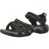 Teva womens TirraSandal(Black Black Grey)