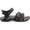 Teva womens TirraSandal(Black/Grey)
