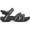 Teva womens TirraSandal(Palms Black/White)