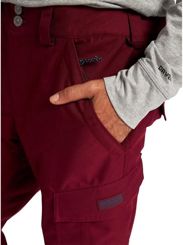 imageBurton Mens Cargo Snow Pant Regular FitMulled Berry