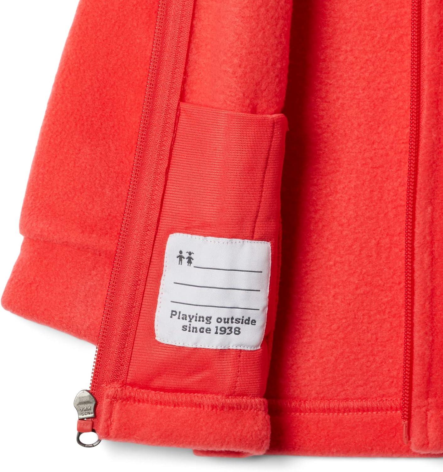 imageColumbia Girls Benton Springs FleeceRed Hibiscus