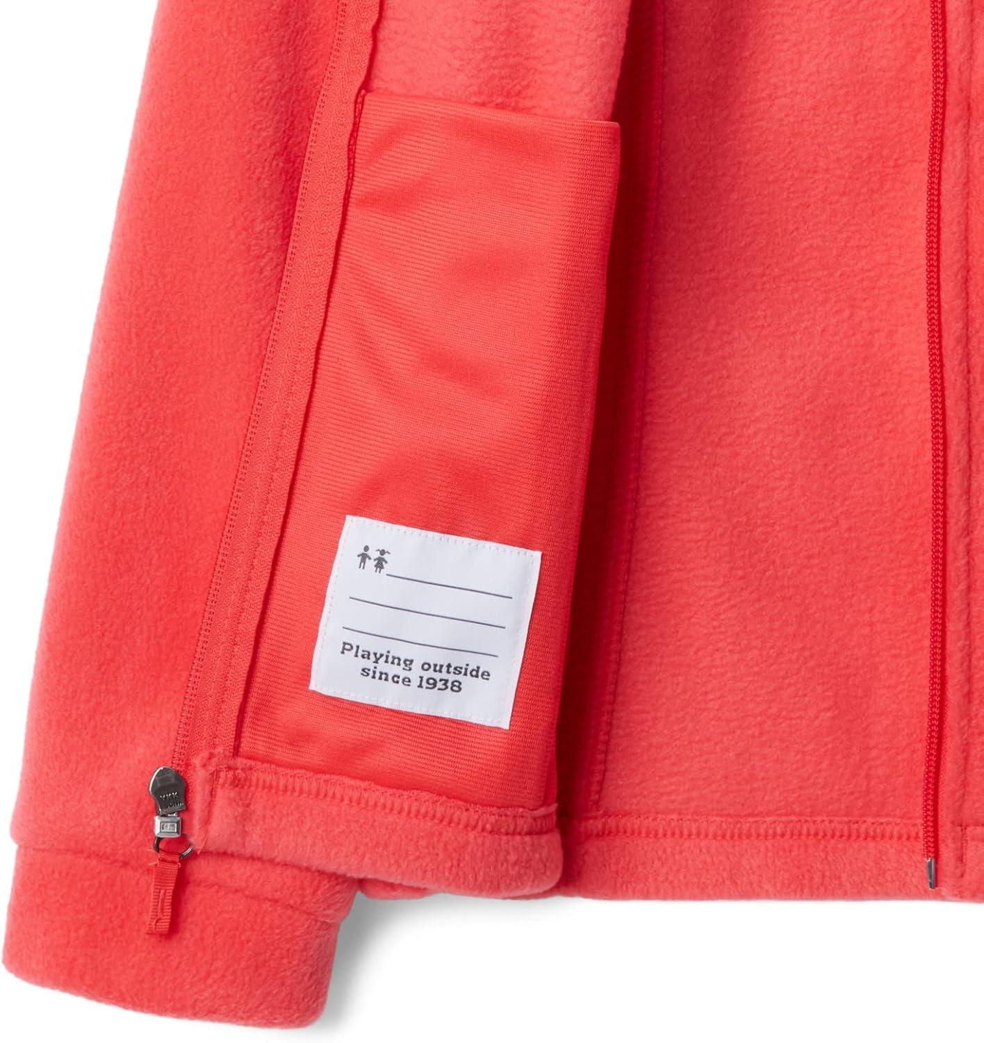 imageColumbia Girls Benton Springs FleeceRed Hibiscus