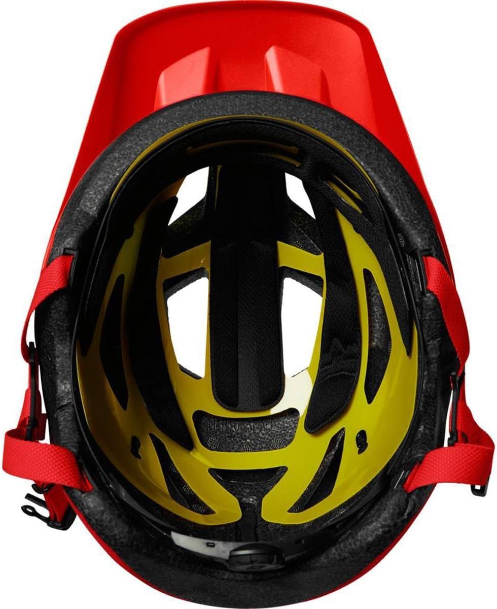 imageFox Racing Youth Mainframe Mountain Bike HelmetFlo Red
