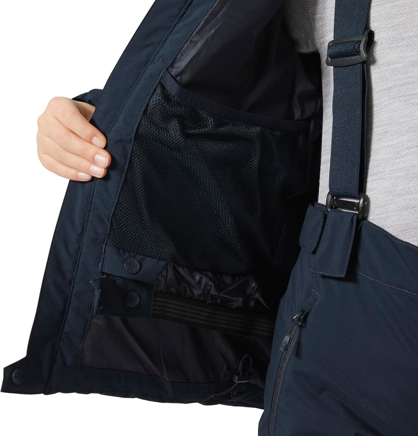 imageHellyHansen Cyclone Jacket for Juniors Waterproof Breathable Insulated Skiing Jacket with Adjustable Hood595 Navy