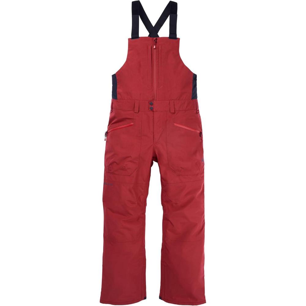 imageBurton unisexadult Mens Reserve Goretex Bib PantsDeep Red