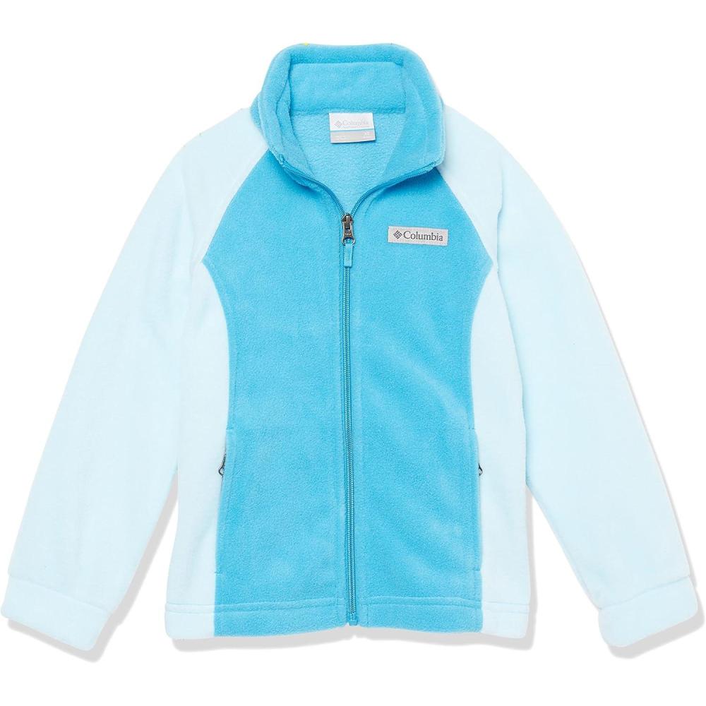 imageColumbia Girls Benton Springs FleeceSpring BlueBlue Chill