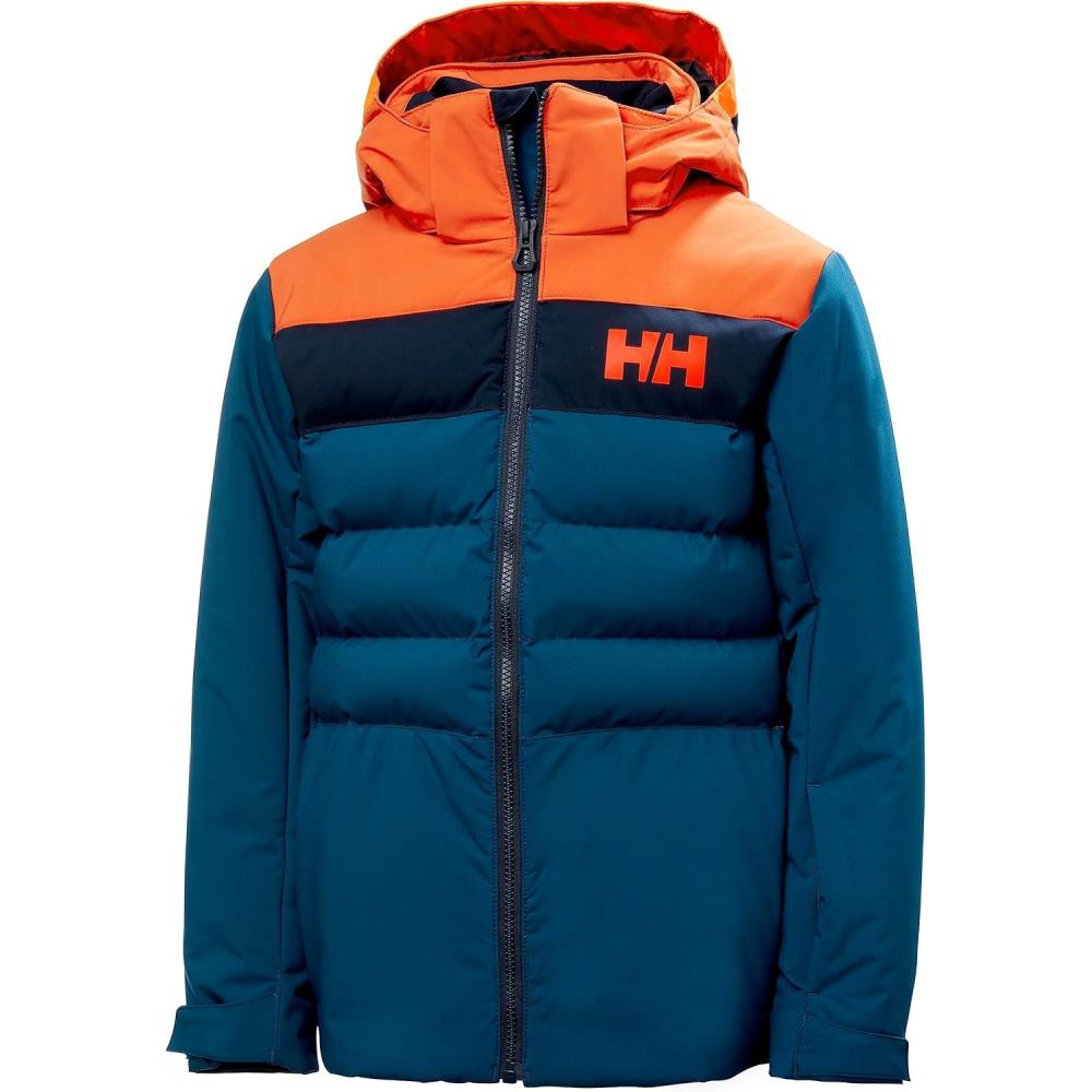 imageHellyHansen Cyclone Jacket for Juniors Waterproof Breathable Insulated Skiing Jacket with Adjustable Hood589 Deep Dive