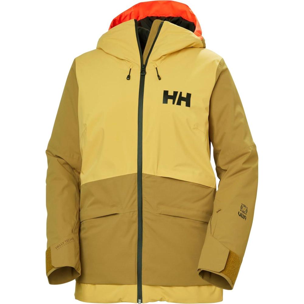 imageHellyHansen W Powchaser 20 Jacket for Women Waterproof Breathable SkiingJackets with Recycled Insulation ampamp Ski Features389 Sand