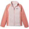 Columbia Girls’ Benton Springs Fleece(Faded Peach/Dusty Pink)