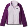 Columbia Girls’ Benton Springs Fleece(Plum/Pale Lilac)
