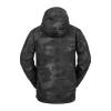 Volcom Men’s Brighton Pullover Anarok Hooded Snowboard Jacket(Black Camo S4)