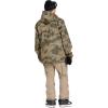 Volcom Men’s Brighton Pullover Anarok Hooded Snowboard Jacket(Camouflage S5)